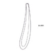 CLUCT DOUBLE CHAIN NECKLACE 03030画像