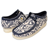 Clarks WALLABEE LOW Wu Tang Clan NAVY MULTI 47057画像