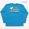 Buzz Rickson's × PEANUTS L/S T-SHIRT "I'm Ready To Go Home" BR68359画像