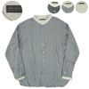 FULLCOUNT RAYON FLANNEL BAND COLLAR SHIRTS 4024画像
