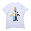THE SIMPSONS × SECRET BASE × atmos HOMER X-RAY TEE WHITE AT19-015画像