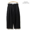 STUDIO NICHOLSON BUSHEL PANT IN BLACK画像