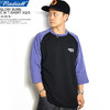 RADIALL SLOW BURN CREW NECK T-SHIRT 3Q/S -BLACK- RAD-19AW-CUT014画像