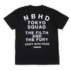 THE CONVENI × NEIGHBORHOOD 19SS CONVENI/C-TEE.SS BLACK画像