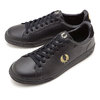 FRED PERRY B721 LEATHER BLACK/CHAMPAGNE B6201-243画像