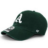 '47 Brand OAKLAND ATHLETICS CLEAN UP STRAPBACK DARK GREEN B-RGWRP18GWS-DG画像