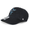 '47 Brand MIAMI MARLINS CLEAN UP STRAPBACK BLACK B-RGW28GWS-BKE画像