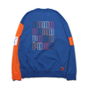 PUMA COLOUR BLOCK CREWSWEAT GALAXY BLUE 596412-39画像