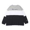 Champion L/S T-SHIRT OXFORD GREY C3-Q440-070画像