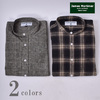 James Mortimer BAND COLLAR SHIRTS COMFORT FIT LINEN COTTON画像