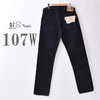 orslow 107W MEN'S IVY FIT JEANS BLACK DENIM 107-61画像