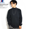 Champion MOCK NECK LONG SLEEVE T-SHIRT -BLACK- C3-Q402画像