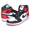 NIKE WMNS AIR JORDAN 1 HI OG SATIN black/black-white-varsity red CD0461-016画像