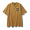 THE NORTH FACE S/S SQUARE LOGO TEE BRITISH KHAKI NT81930画像