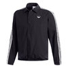 adidas TREFOIL COACH JACKET BLACK/WHITE ED5516画像