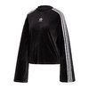 adidas VELVET SWEATER BLACK ED4752画像