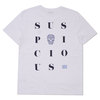 Suspicious Antwerp The Playground T-Shirt Hellas II WHITE画像
