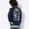 AVIREX US ARMY PRINT CREW NECK T-SHIRT 6193469画像