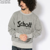 Schott CREW NECK SWEAT BASIC LOGO 3193145画像