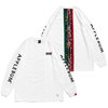 APPLEBUM Obi Line L/S Tee WHITE画像