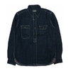 STUDIO D'ARTISAN デニム長袖ワークシャツ SD5333B画像