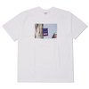 Supreme 19FW Banner Tee WHITE画像