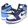 NIKE AIR JORDAN 1 HI OG sail/obsidian-unibersity blue 555088-140画像