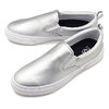 SLACK CALMER LX SLIP-ON SILVER/WHITE SL1225-902画像
