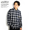 CLUCT L/S CHECK SHIRT -WHITE/BLACK- 03019画像
