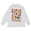 Supreme 19FW Faces L/S Tee WHITE画像
