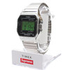 Supreme 19FW Timex Digital Watch SILVER画像
