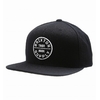 Brixton OATH 2 SNAPBACK BLACK画像