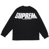 Supreme 19FW Trademark L/S Top BLACK画像