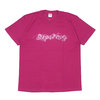 Supreme 19FW Smoke Tee MAGENTA画像