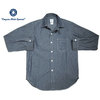 POST OVERALLS 3202 THE POST5 CHAMBRAY SHIRTS indigo画像