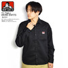 BEN DAVIS TC TWILL WORK SHIRTS -BLACK- G-9780028画像