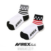 AVIREX WOMENS STAR STRIPE SOCKS 6299010画像