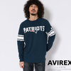 AVIREX NFL FOOTBALL T-SHIRT NEW ENGLAND PATRIOTS 6193505画像