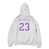 TOKYO 23 HOODIE GRAY/PURPLE TY18001画像