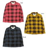 FULLCOUNT PRINT CHECK OPEN COLLAR SHIRTS 4027画像