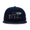 NEW ERA UTAH JAZZ 9FIFTY YOUTH SNAPBACK NAVY 70393143画像