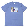 Supreme 19FW Banner Tee SLATE画像