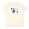 Supreme 19FW Banner Tee NATURAL画像