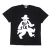 BLACK COMME des GARCONS FOUR LEG TEE BLACK画像