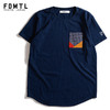 FDMTL ORIGAMI INDIGO TEE FA20-ITE12画像