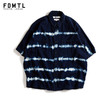 FDMTL OVERSIZED TIE DYE SHIBORI H/S SHIRT FA20-SH22画像