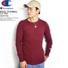 Champion BASIC THERMAL L/S TEE -MAROON- C3-Q405画像