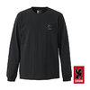 CHROME SYMBOL POINT L/S TEE BLACK JP074BK画像