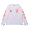 Billionaire Boys Club BOX L/S T-SHIRT WHITE/ORANGE BBCJP193T006画像