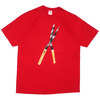 Supreme 19SS Shears Tee RED画像